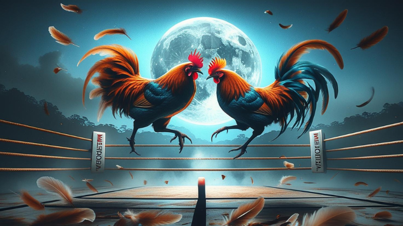 Trận đấu đá gà cựa dao trực tiếp